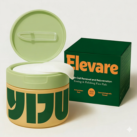 Elevare™ Anti-Aging Korean Toner Pads (100-Pads)